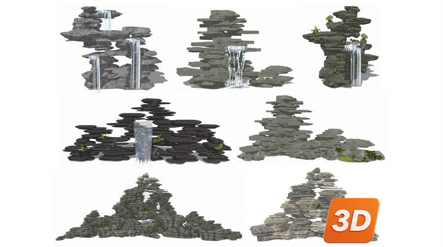Rockery Skp Files